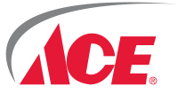 Village ACE Hardware Logo Village Ace Logo, gray and red.